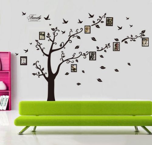 Huge Family tree vinyl for wall, the price is amazing! - A Thrifty Mom ...