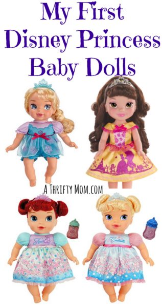 My First Disney Princess Baby Dolls A Thrifty Mom Recipes Crafts 