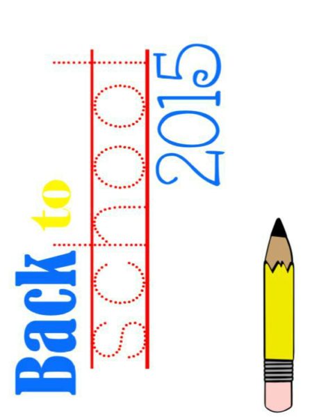 Back to school sign free printable A Thrifty Mom