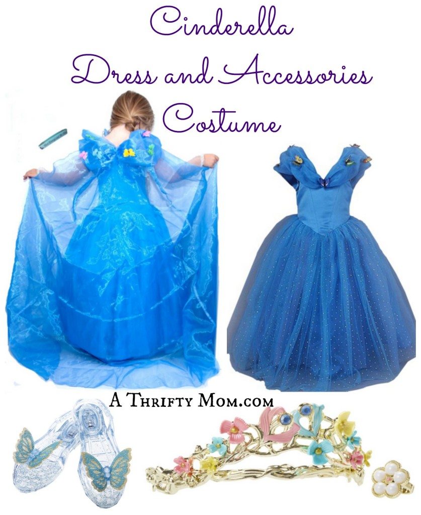 cinderella costume accessory set
