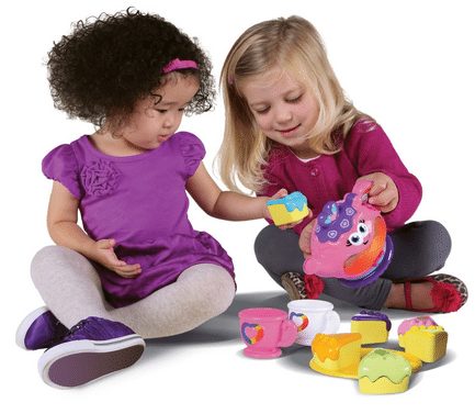 rainbow tea party set