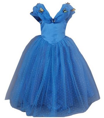 Cinderella Costume Dress and Accessories – Girl’s Costume Ideas