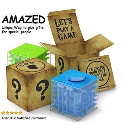 Money Maze Puzzle Gift Holder