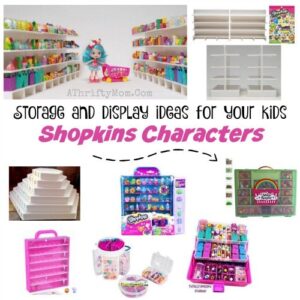 Shopkins Storage and Organization Solutions for Shopkin toys