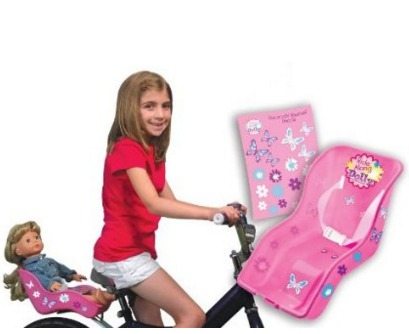 kids bike doll seat