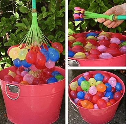 how to fill jelly balloon ball with water