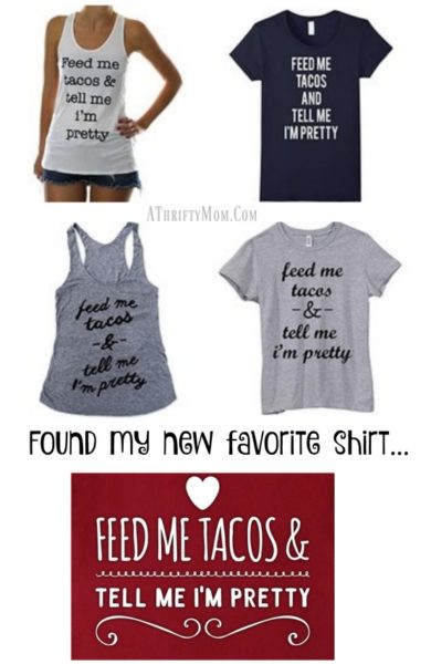 ALLNTRENDS Women's Funny Tank Top - "Feed Me Pizza Tell Me I'm Pretty" Print, Racerback - View #11