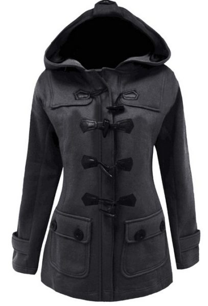 Womens Plus Size Pea Coat Hoodie Jacket - A Thrifty Mom - Recipes ...