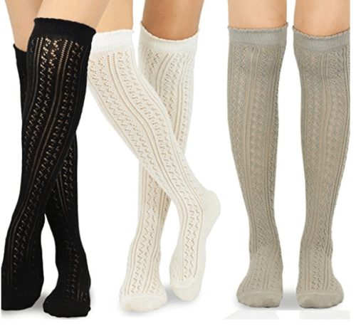 Womens Over the Knee Socks - A Thrifty Mom