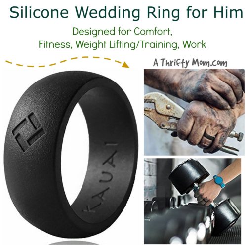 Women's Silicone Stackable Rings - A Thrifty Mom