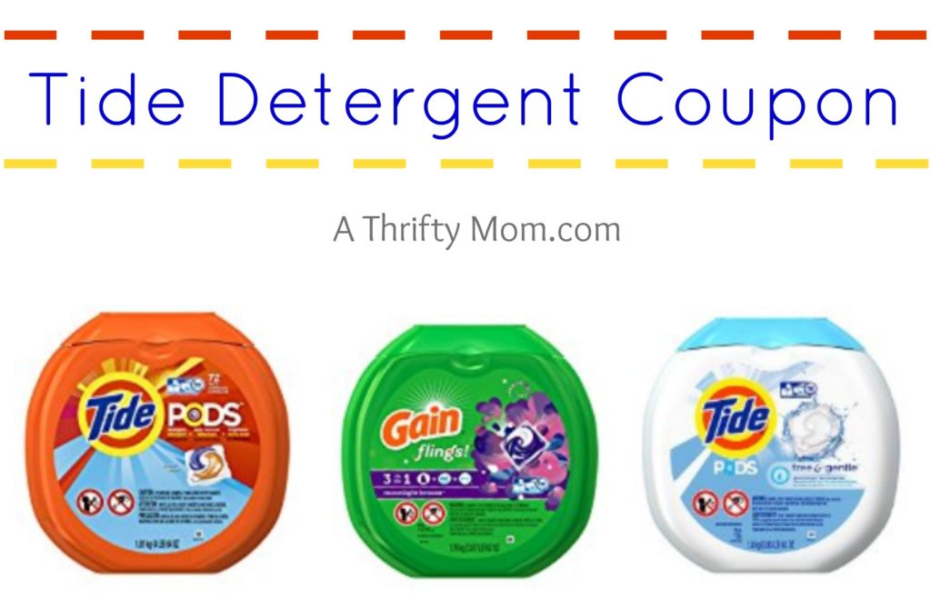 Tide Detergent Coupon A Thrifty Mom Recipes, Crafts, DIY and more