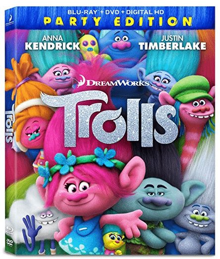 Trolls DVD Blu-ray - A Thrifty Mom