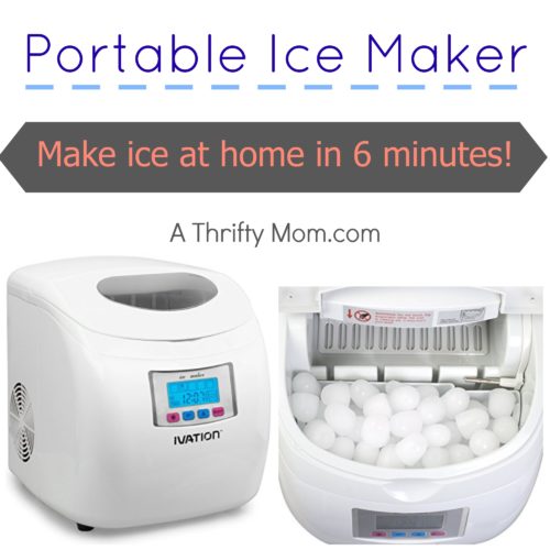 Portable Ice Maker A Thrifty Mom Recipes, Crafts, DIY and more