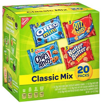 cracker & cookie snack packs