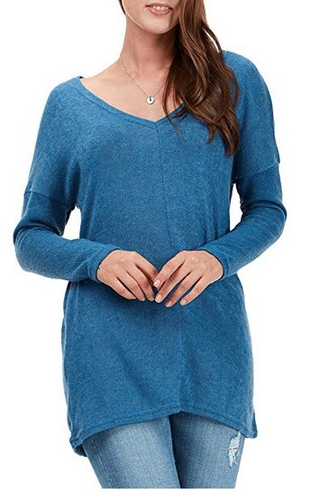 womens knitted tunic tops