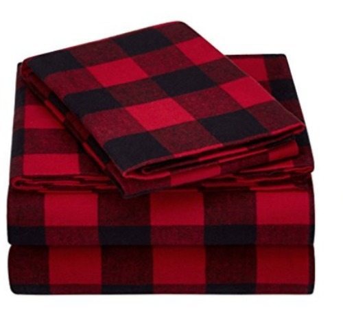 Plaid flannel sheet sets - A Thrifty Mom - Recipes, Crafts, DIY and more