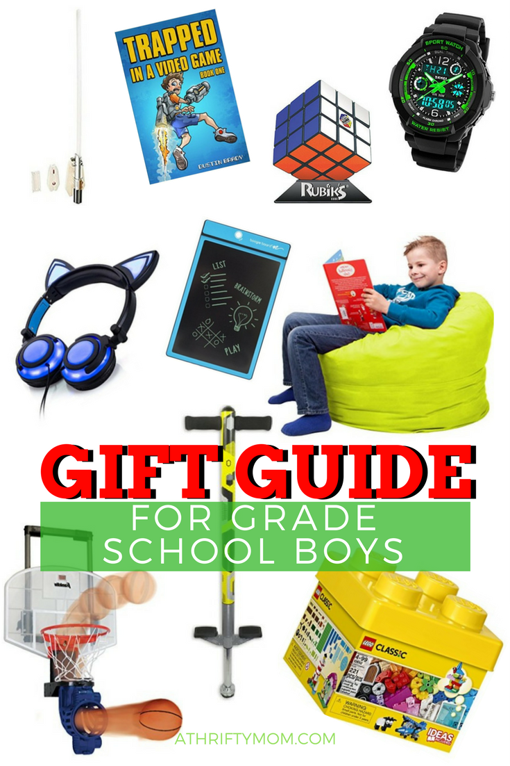 Grade school boys gift guide A Thrifty Mom