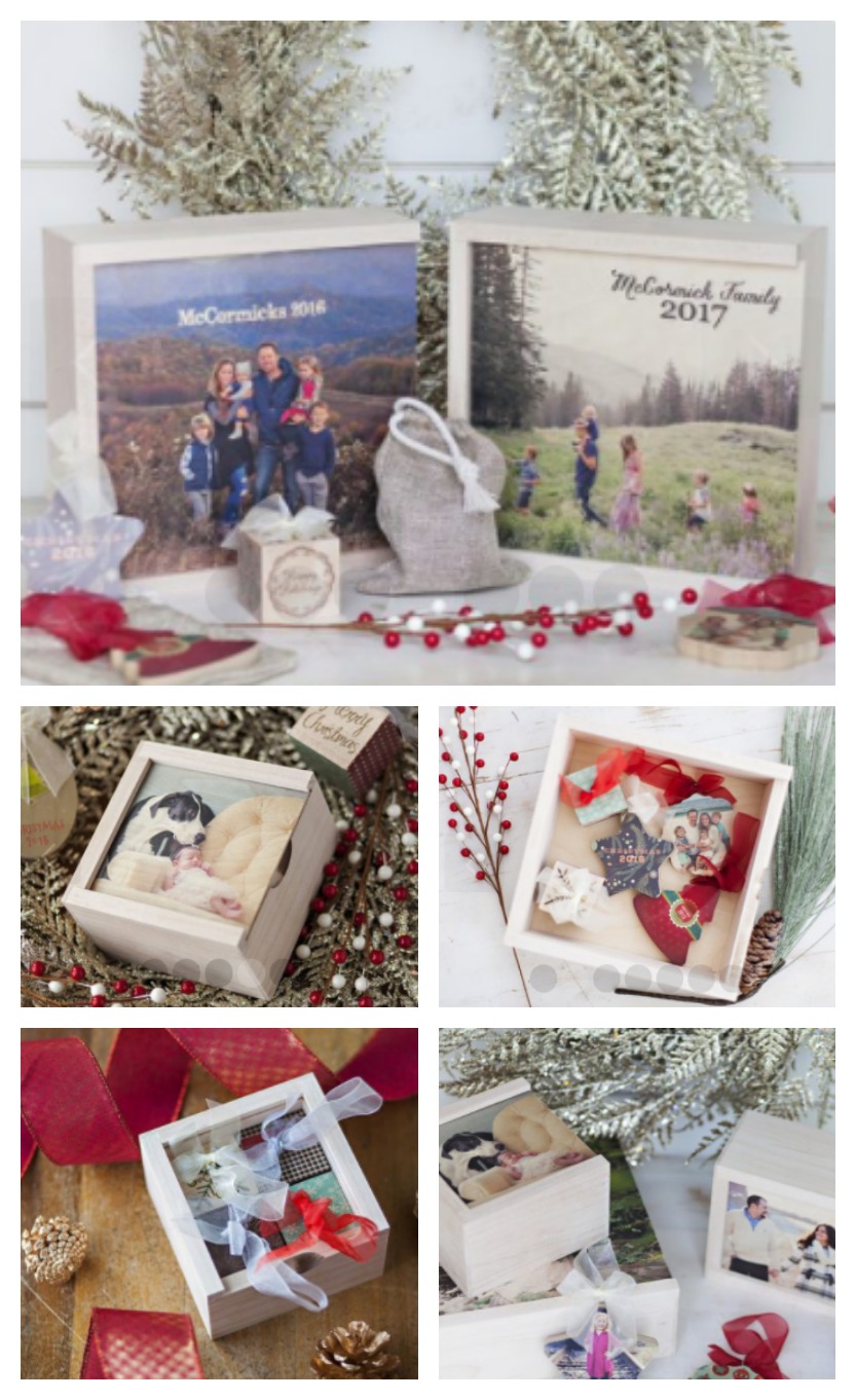 Personalized Wooden Photo Ornaments ~ Amazing gift idea - A Thrifty Mom