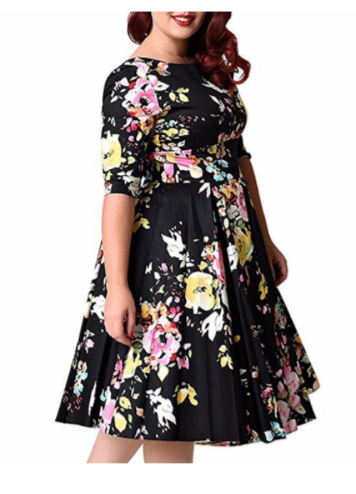 Plus size modest dress - A Thrifty Mom - Recipes, Crafts, DIY and more