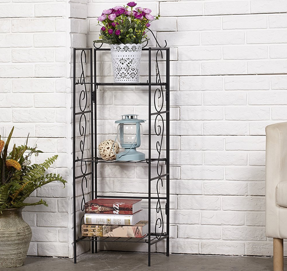 diy tier 3 shelf Recipes,   3 Shelving Tier A Mom   Metal Crafts, DIY Unit Thrifty more and