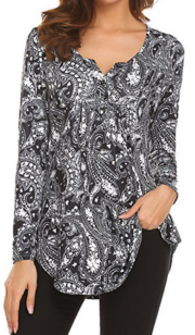 Women Maroon & Beige Prints Pure Cotton Regular Fit Formal Shirt