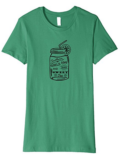 Southern Girls Love Sunshine and Sweet Tea T-Shirt - A Thrifty Mom ...