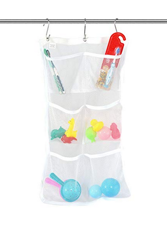Mesh Pocket Hanging Shower Caddy – A Thrifty Mom