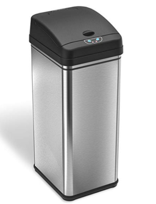 Automatic touchless garbage can A Thrifty Mom