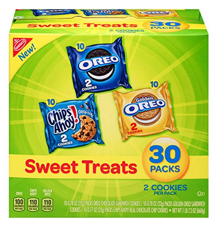 Nabisco Sweet Treats - Variety Pack Cookies, 30 Count Box - A Thrifty ...