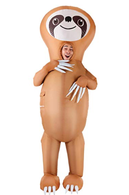 Inflatable sloth costume A Thrifty Mom Recipes, Crafts, DIY and more