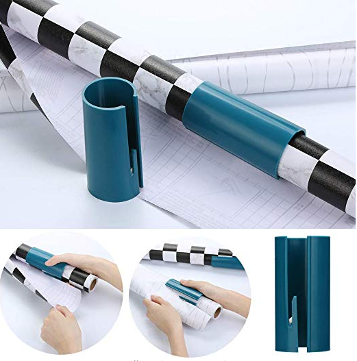 Wrapping paper cutter A Thrifty Mom