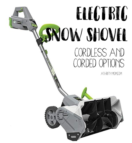 Electric snow shovel A Thrifty Mom Recipes, Crafts, DIY and more
