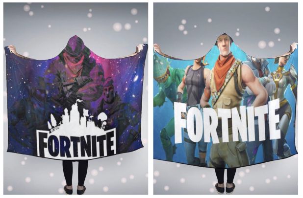 Fortnite hooded blankets - A Thrifty Mom - Recipes, Crafts 