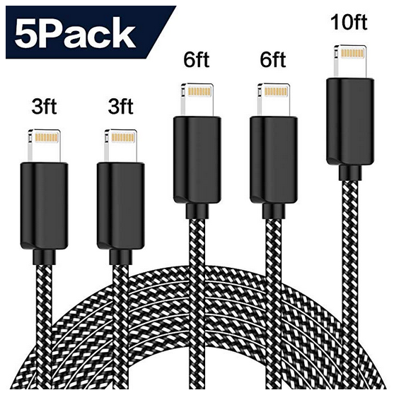 Nylon Braided Fast Charging Cords - A Thrifty Mom