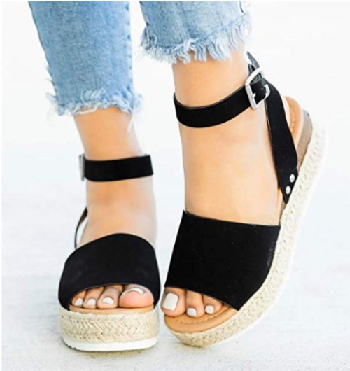 Ankle strap espadrilles - A Thrifty Mom - Recipes, Crafts, DIY and more