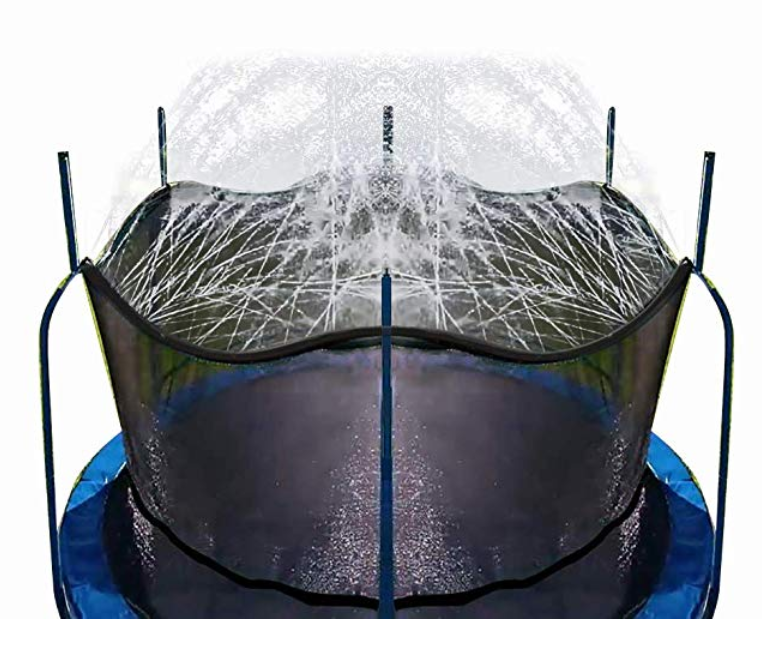 Trampoline Water Sprinkler A Thrifty Mom