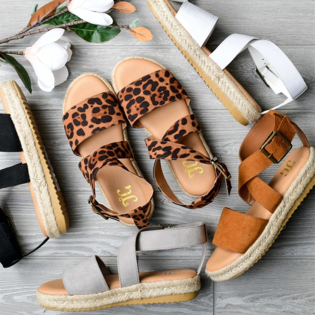 Crossover espadrille sandals - A Thrifty Mom