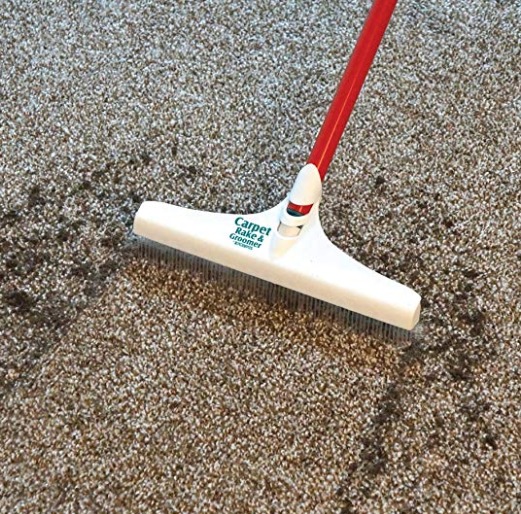 Carpet rake A Thrifty Mom