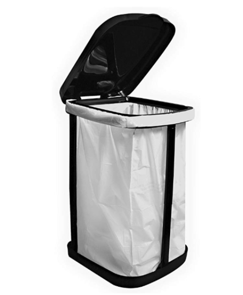 Collapsible garbage bag holder A Thrifty Mom