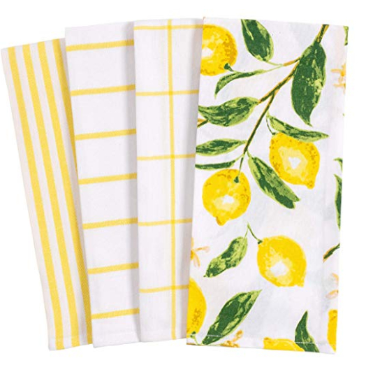 Lemon Kitchen Towel Set A Thrifty Mom   Lemon Kitchen Towel Set 