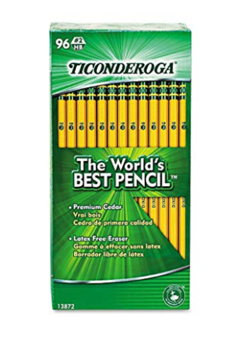 Ticonderoga 96 pack - A Thrifty Mom