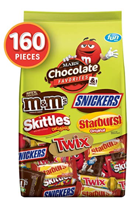 MMS-SNICKERS-SKITTLES-STARBURST-TWIX-Halloween-Candy-Fun-Size-Variety ...