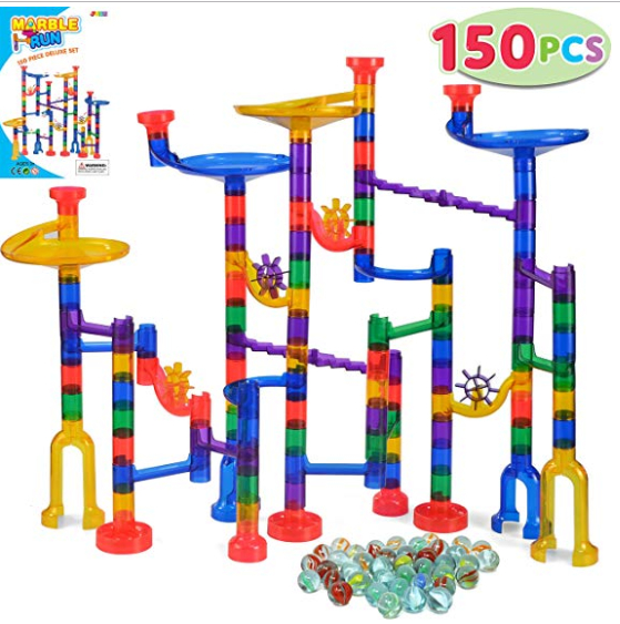 STEM marble run toy - A Thrifty Mom