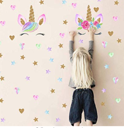 Unicorn wall decals A Thrifty Mom Recipes, Crafts, DIY and more