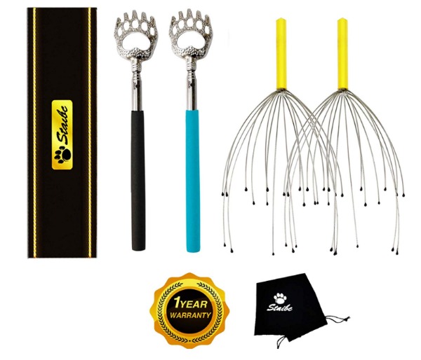 Back scratcher head massager set A Thrifty Mom