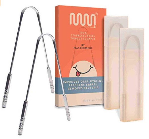 Tongue scrapers with carrying case A Thrifty Mom