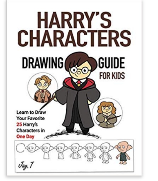 Harry Potter Character Drawing Guide - A Thrifty Mom