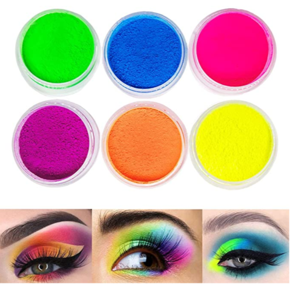 Neon eye shadows - A Thrifty Mom