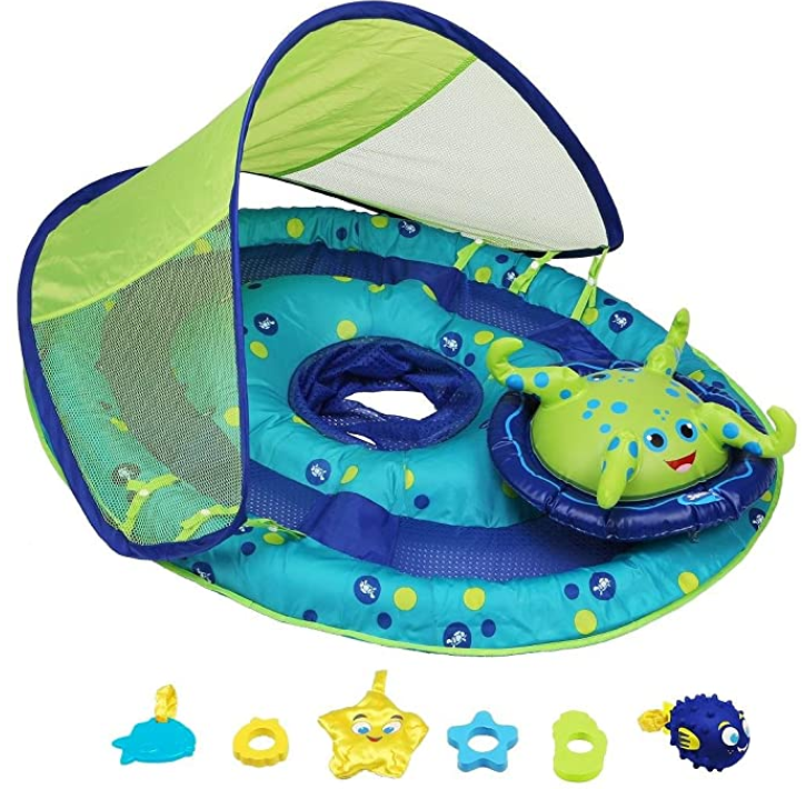 swim canopy baby float