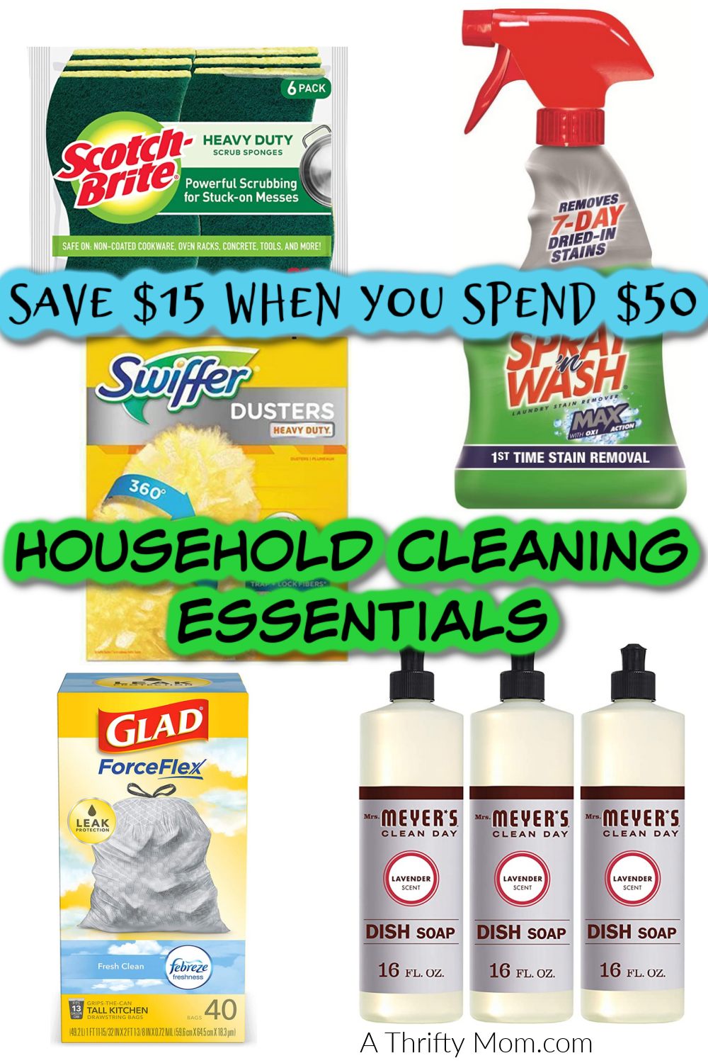 Household Cleaning Essentials Sale A Thrifty Mom